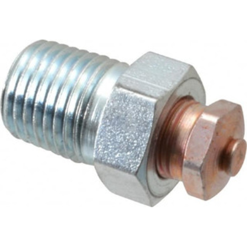 LDI Industries 1/4-18 Thread, 7.5 to 15 psi Relief Pressure, Steel, Relief Vent 28.45mm High, 15.75mm Hex Flats Diam PRV102-3 – 03239357