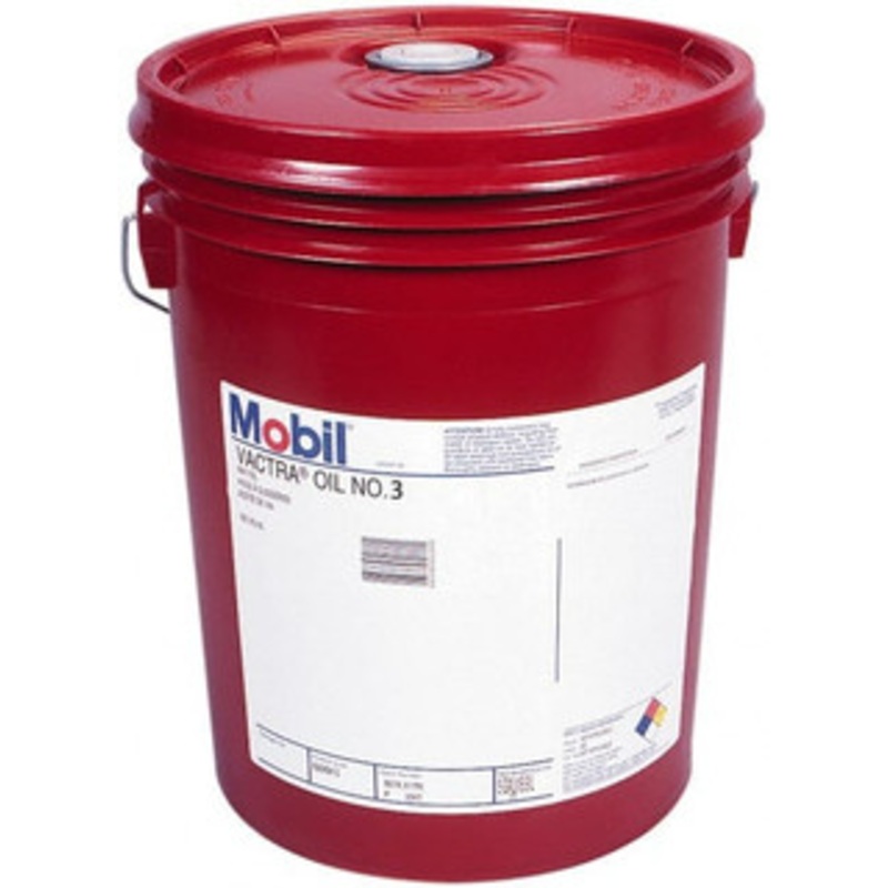 Mobil Vactra No. 3 5 Gal Pail, Mineral Way Oil ISO Grade 150, SAE Grade 15 100885 – 48637037
