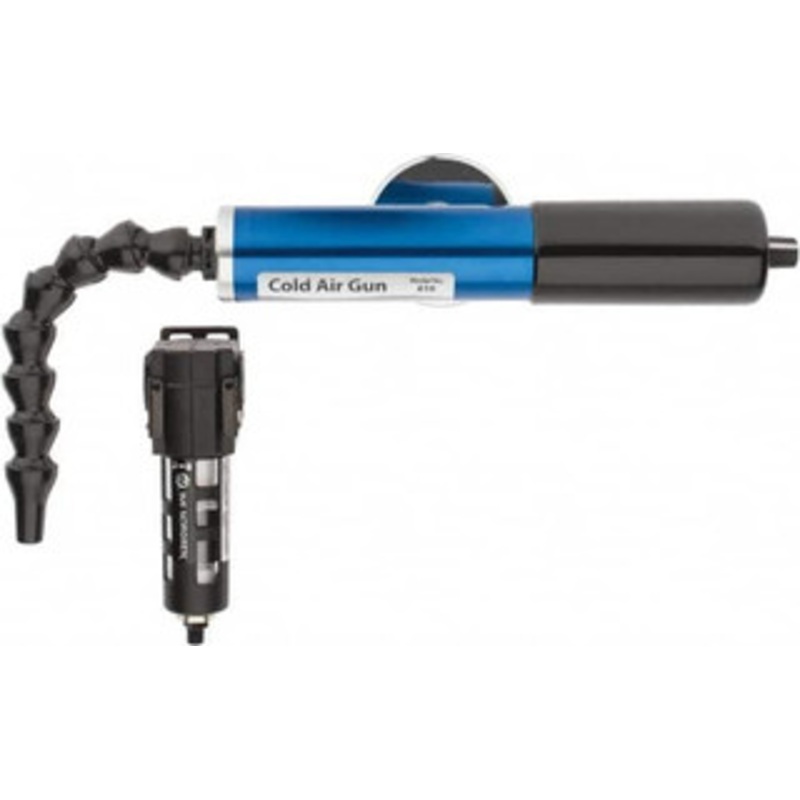 Vortec 8 Long Hose, 900 BTU/Hr Air Capacity, 1 Outlet, Cold Air Gun Kit 10-5/8 Tank/Unit Length, 6.63 High Tank/Unit, Includes Adjustable Cold Air Gun, Magnetic Base, 5 Micron Auto-Drain Filter 610 – 06527766