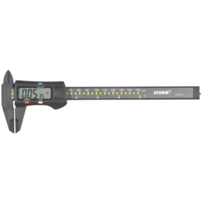 Central Tools 0-6/0-150mm Carbon Fiber Digital Caliper – CE3C351