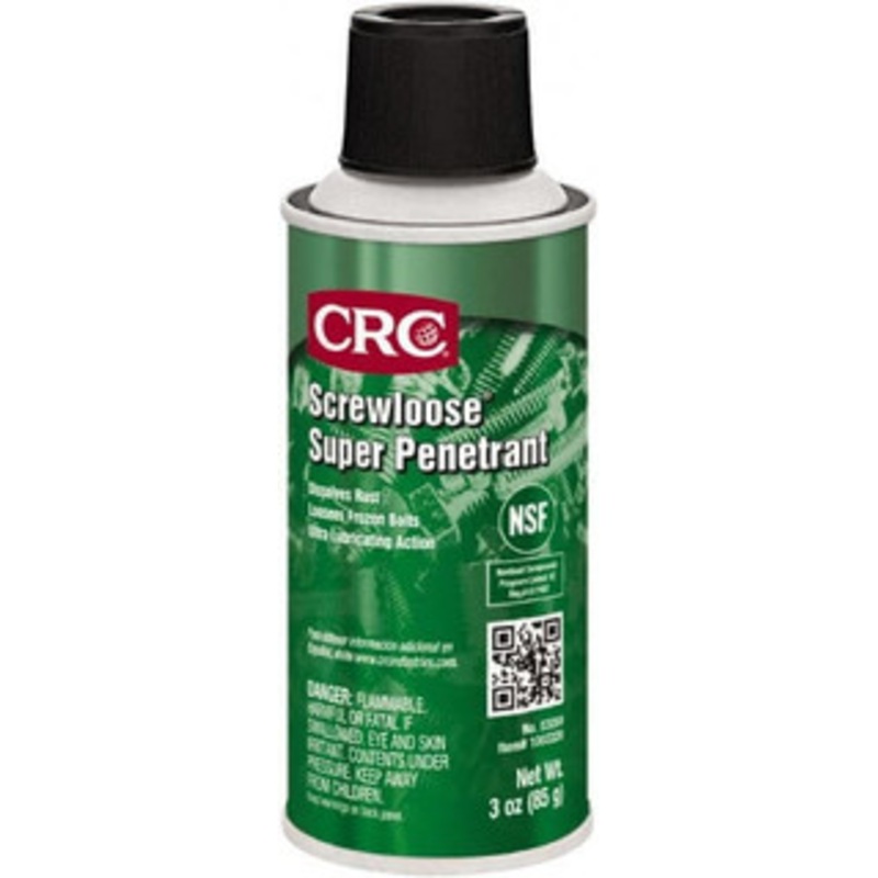CRC 6 oz Aerosol Can Penetrant Light Amber, 300F Max, Food Grade 1003319 – 32953606