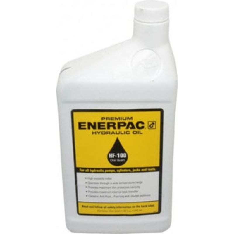 Enerpac 1 Qt Bottle Mineral Hydraulic Machine Oil ISO 32, -36.5 to 375F HF100 – 00923094
