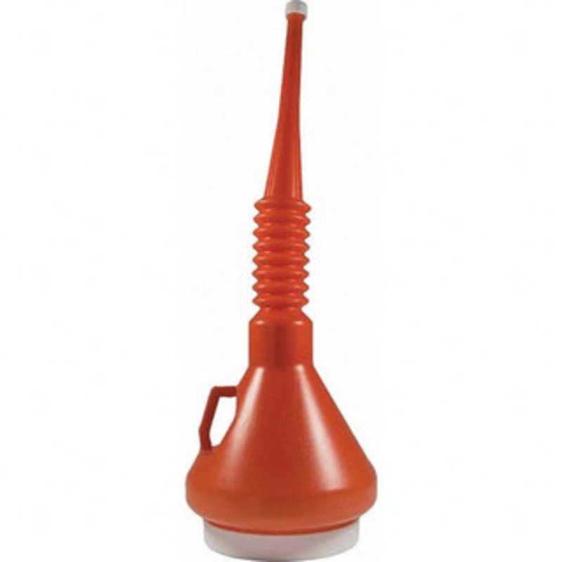 Funnel King Oil Funnels & Can Oiler Accessories, Type: Flexible Spout, Material: Polyethylene, Capacity Range: 32 oz. – 127.9 oz., Capacity (Qt.): 1.50, Capacity (Gal.): 0.38, Finish: Smooth Plastic 32130 – 10909729