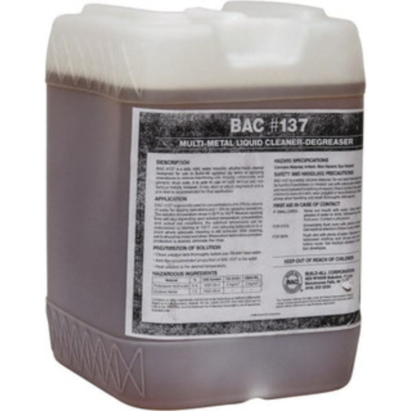 Made in USA 5 Gal Pail Parts Washer Fluid Water-Based 13705 – 09440686