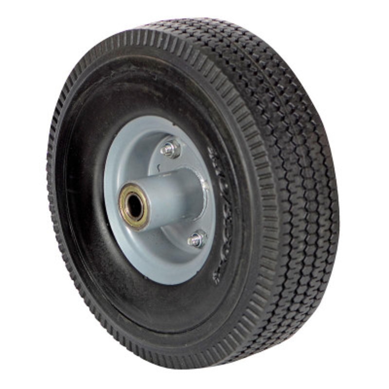 Solid Foam Wheel 10in x 3-1/2in Width, 300 lb., Black
