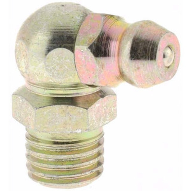 Value Collection 90 Head Angle, M8x1 Taper Thread Grease Fitting Zinc Plated Finish BDNA–7604-53 – 61861878