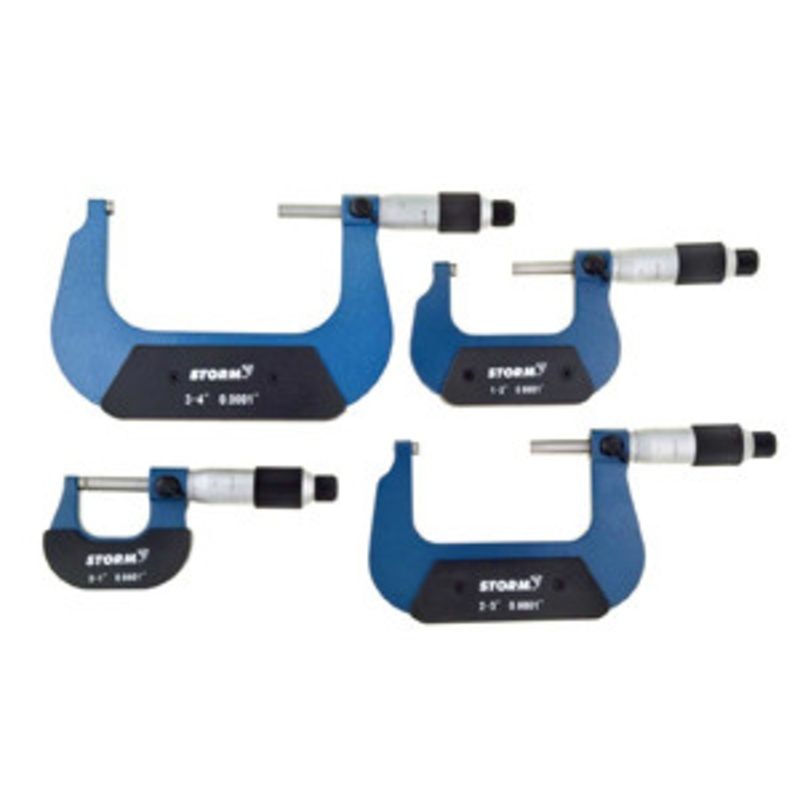 Central Tools 0-4 Micrometer Set – CE3M114