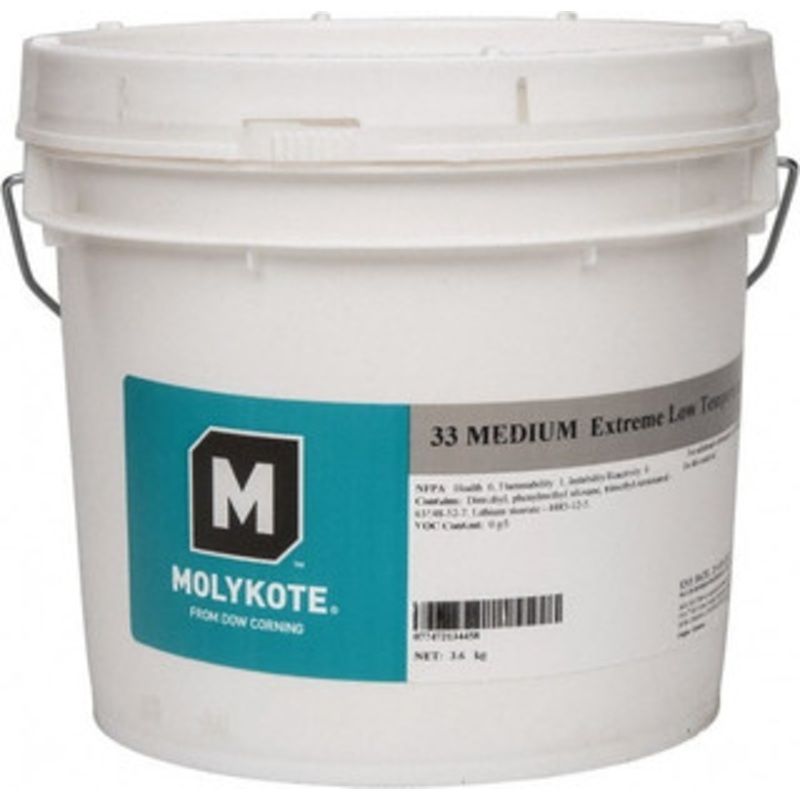 Dow Corning 8 Lb Can Lithium Low Temperature Grease Pink, Low Temperature, 400F Max Temp, NLGIG 2 4016028 – 31735061