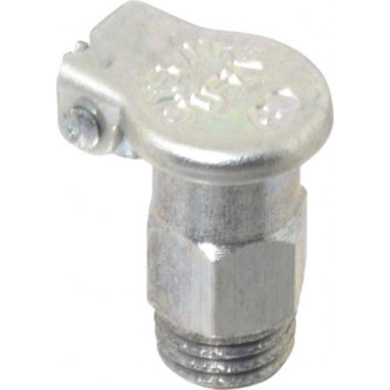 Gits Mfg 1/4-32 Thread, Steel, Zinc Plated, Threaded One Piece, Straight Oil Hole Cover 11/16 Drive Diam, 5/32 Drive Length, 9/16 Overall Height, 5/32 Thread Length, UNEF Thread 00101 – 03242211
