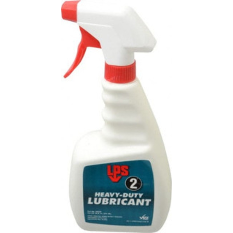 LPS Labs 20 oz Trigger Spray Bottle Nondrying Film Lubricant Clear Amber, Food Grade 00222 – 00253179