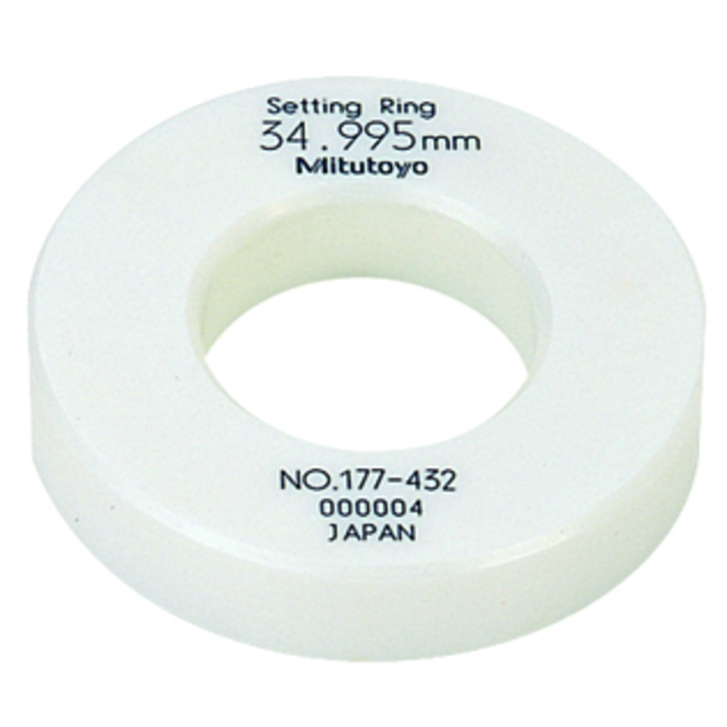 Mitutoyo Ceramic Setting Ring, 40mm – 177-433