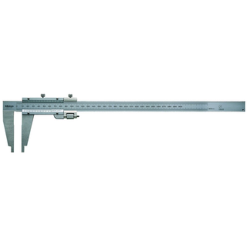 Mitutoyo Vernier Caliper, Nib Style Jaw, Fine Adjustment, 0-300 – 160-127