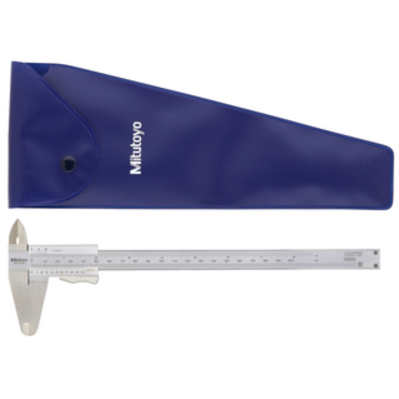 Mitutoyo Vernier Caliper Series 530, w/Thumb Clamp, 0-200mm/0-8 – 531-108