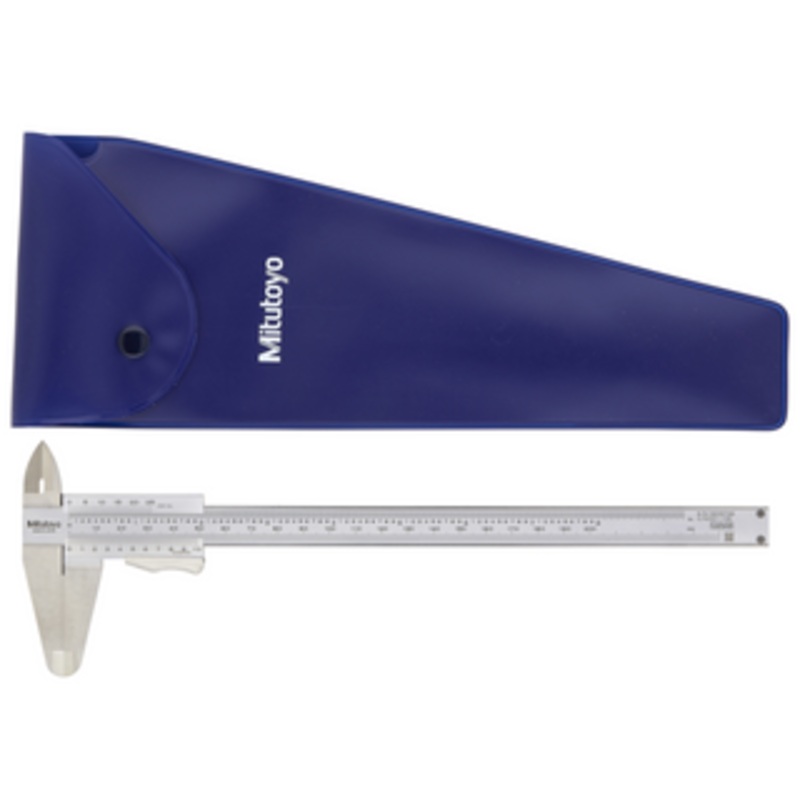 Mitutoyo Vernier Caliper Series 530, w/Thumb Clamp, 0-200mm/0-8 – 531-129