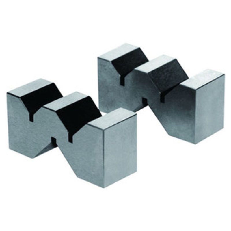 Precise 50mmL x 20mmW x 14mmH Triple Vee V-Block Set – 3406-1032