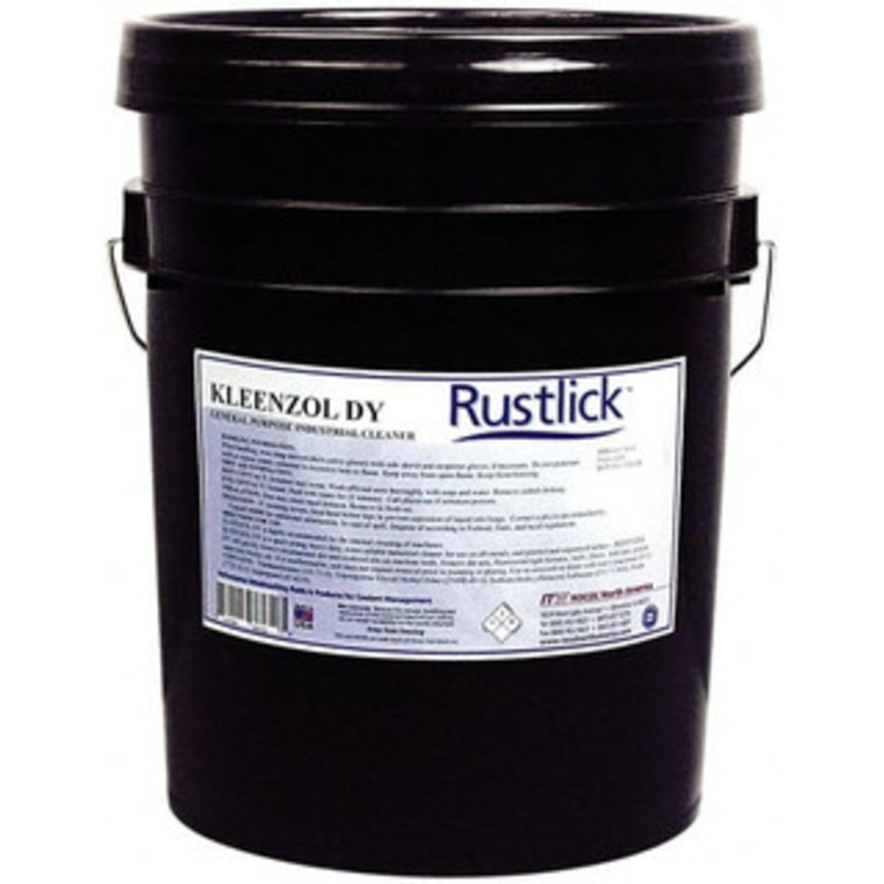 Rustlick 5 Gal Pail Cleaner Ferrous Metals, Nonferrous Metals, Sump and General Shop Cleaner 76052 – 00269639