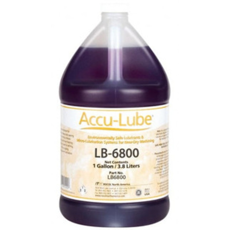 Accu-Lube LB-6800 1 Gal Bottle Cutting & Sawing Fluid Natural Ingredients, For Use on Ferrous Metals, Nonferrous Metals, Titanium LB6800 – 48796122