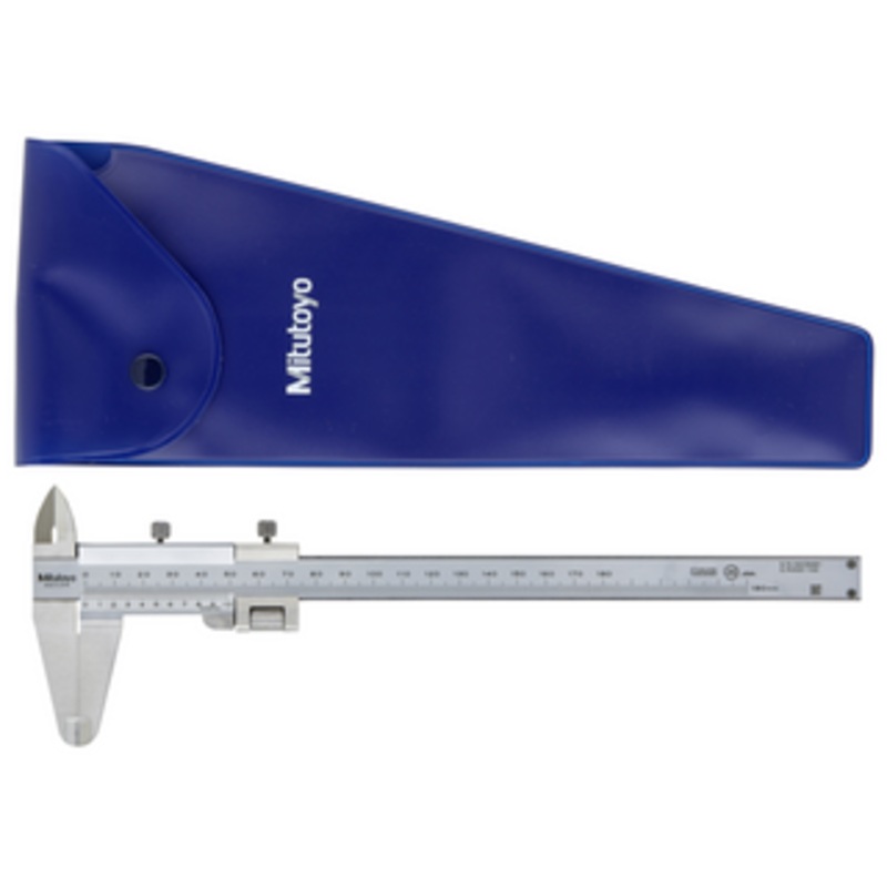 Mitutoyo Vernier Caliper, Fine Adjustment, 0-180mm – 532-102
