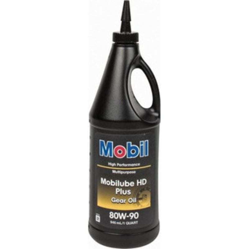 Mobil 0.25 Gal Bottle, Gear Oil 14.8 St Viscosity at 100C, 141 St Viscosity at 40C 102508 – 60002680