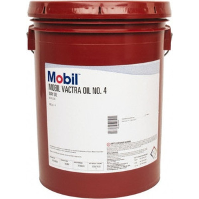 Mobil Vactra No. 4 5 Gal Pail, Mineral Way Oil ISO Grade 220, SAE Grade 18 103880 – 60002185
