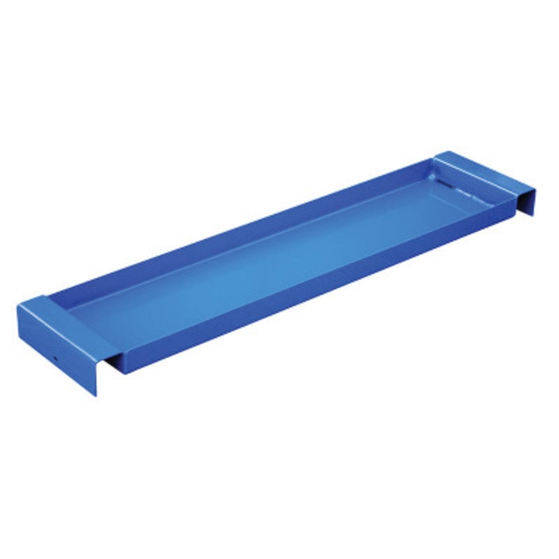 Tool Tray For Single Door Platform, 48in Width Platforms, Blue