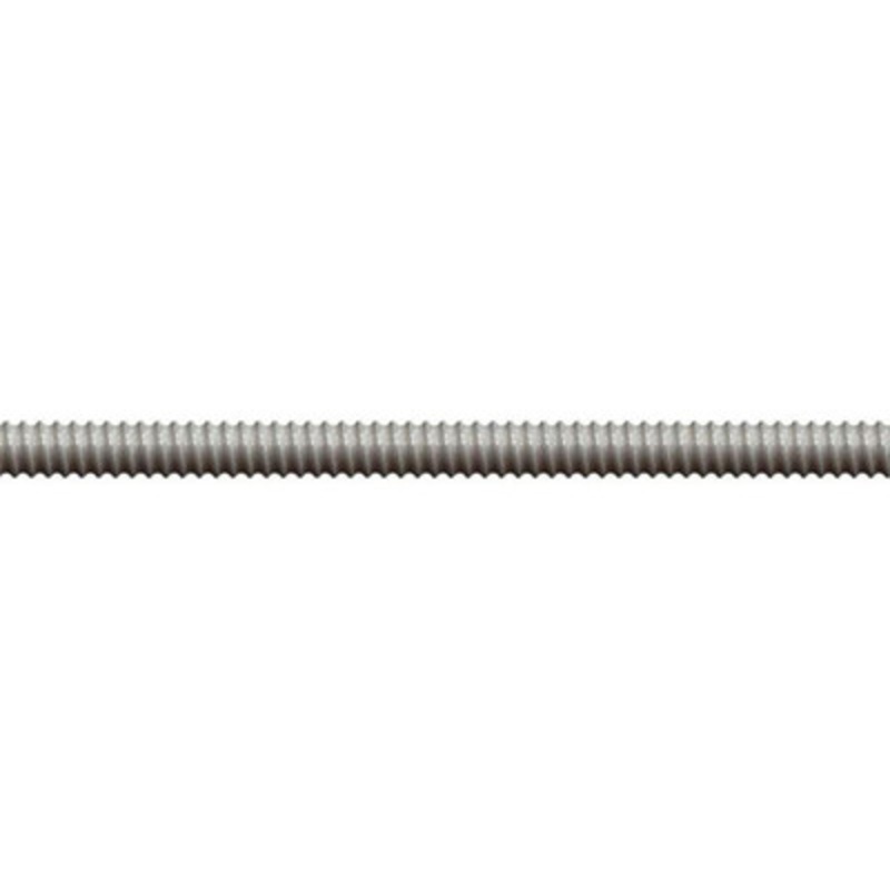 B12 Coil Rod, T304 Stainless Steel, Right Thread, 1-1/4in x 12ft