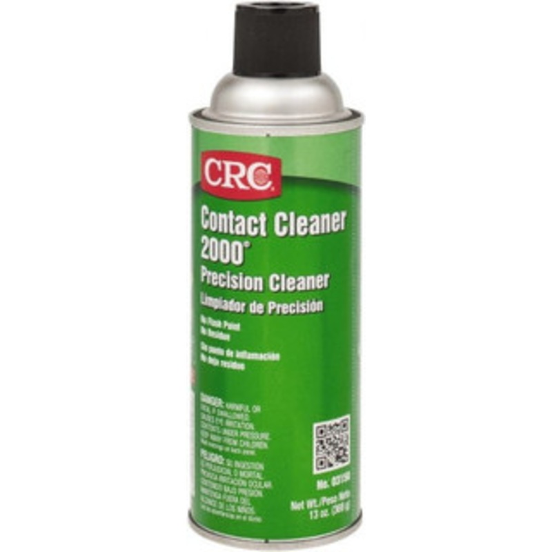 CRC 13 Ounce Aerosol Contact Cleaner 30,800 Volt Dielectric Strength, Nonflammable, Food Grade 1003418 – 00155507