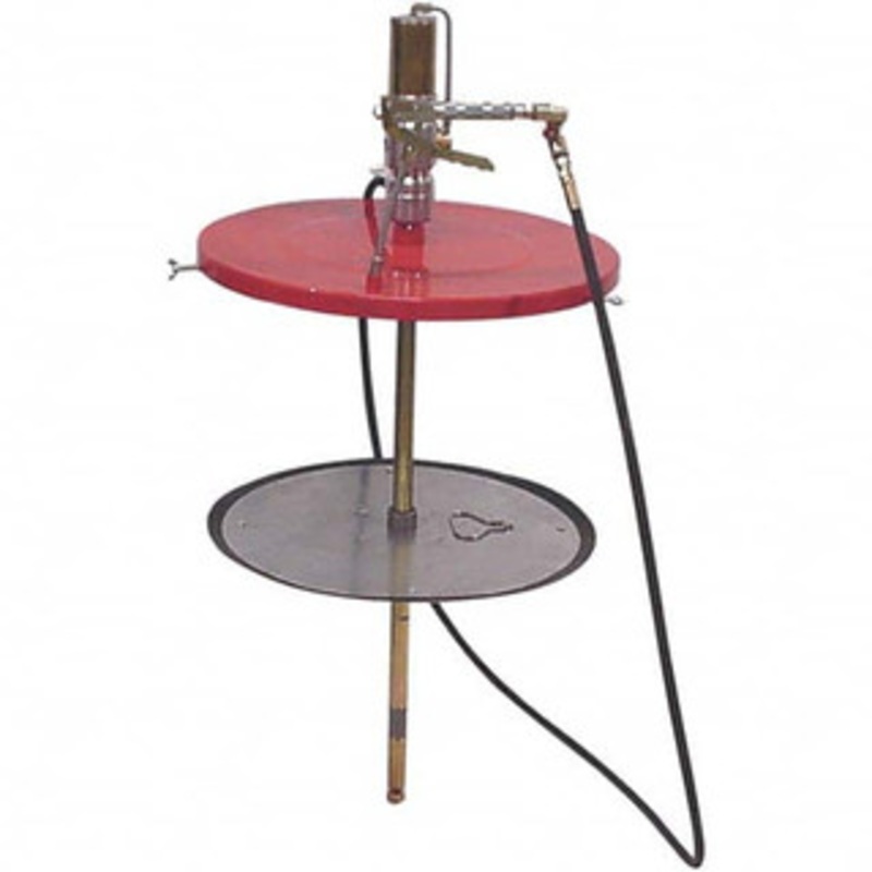 JohnDow Industries Drum-Style & Portable Lubrication Pumps, Lubrication Type: Grease, Pump Type: Air-Operated Pump, Compatible Container Size Range: 50 Gal. (400 Lb.) and Larger, Pump Material: Metal JDL-55 – 96566278