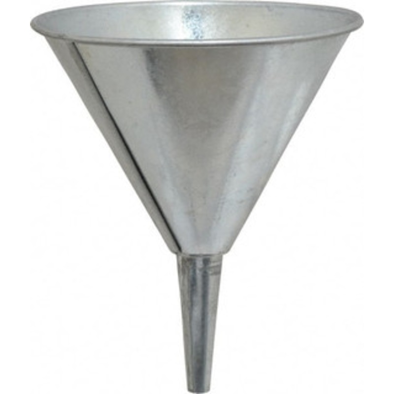Plews Stant 24 oz Capacity Steel Funnel 5-3/4 Mouth OD, 1/2 Tip OD, Straight Spout 1707203 – 63725691