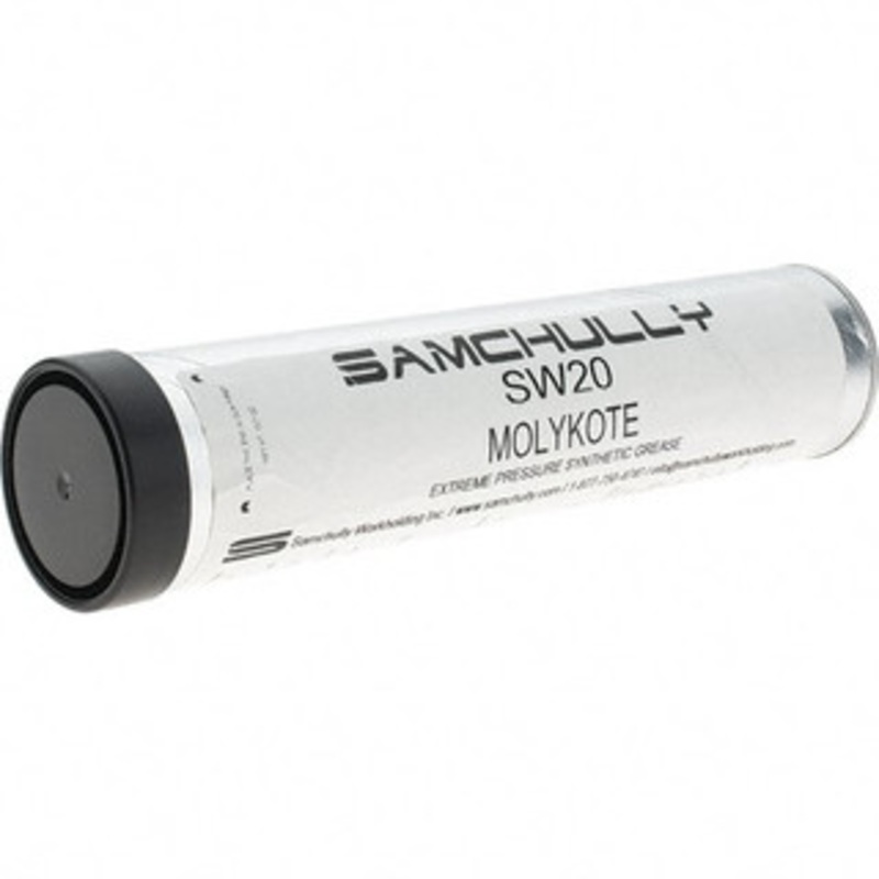 Samchully 14 oz Tube Lithium Extreme Pressure Grease Black, Extreme Pressure, Food Grade & High/Low Temperature, 350F Max Temp, NLGIG 2, SW-20 GREASE – 39460894