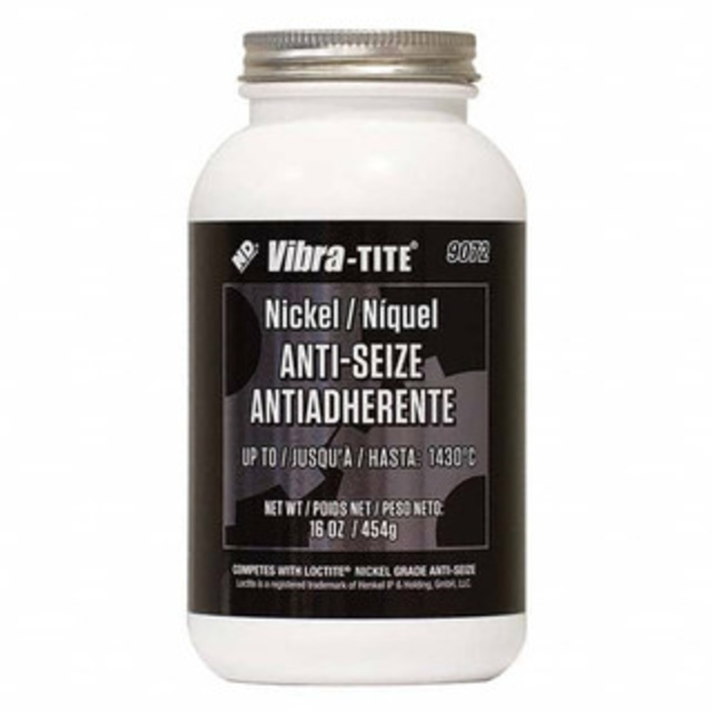 Vibra-Tite 16 oz Jar, Nickel Anti-Seize Lubricant, with Brush Cap -65 to 2600 F 90726 – 56205222