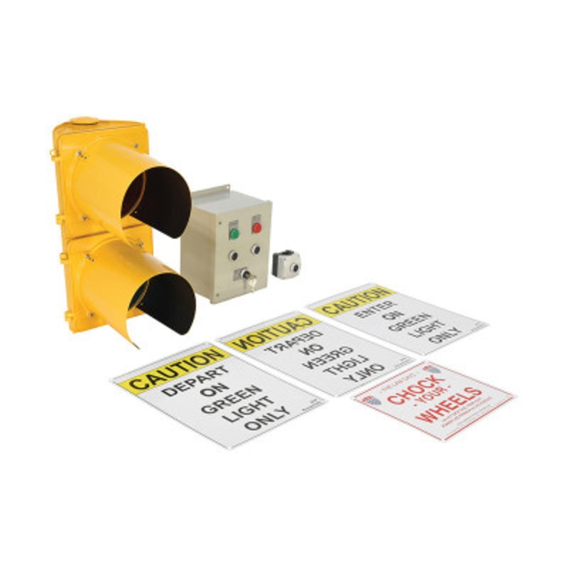 Aluminum Dock Traffic System, 22-1/2in x 14in x 21-3/4in, Yellow
