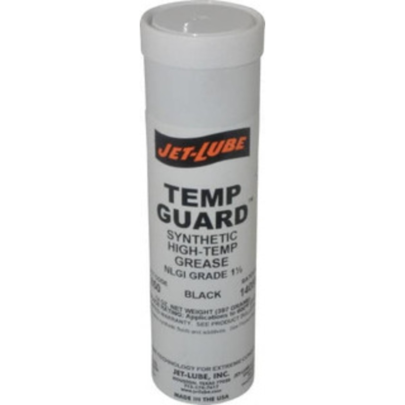 Jet-Lube 14 oz Cartridge Graphite High Temperature Grease Black, High/Low Temperature, 600F Max Temp, NLGIG 1-1/2, 31850 – 00271940