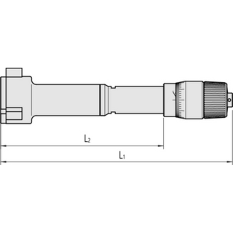 Mitutoyo Holtest (Type II) Series 368 Three-Point Internal Micrometer, 225-250mm – 368-779