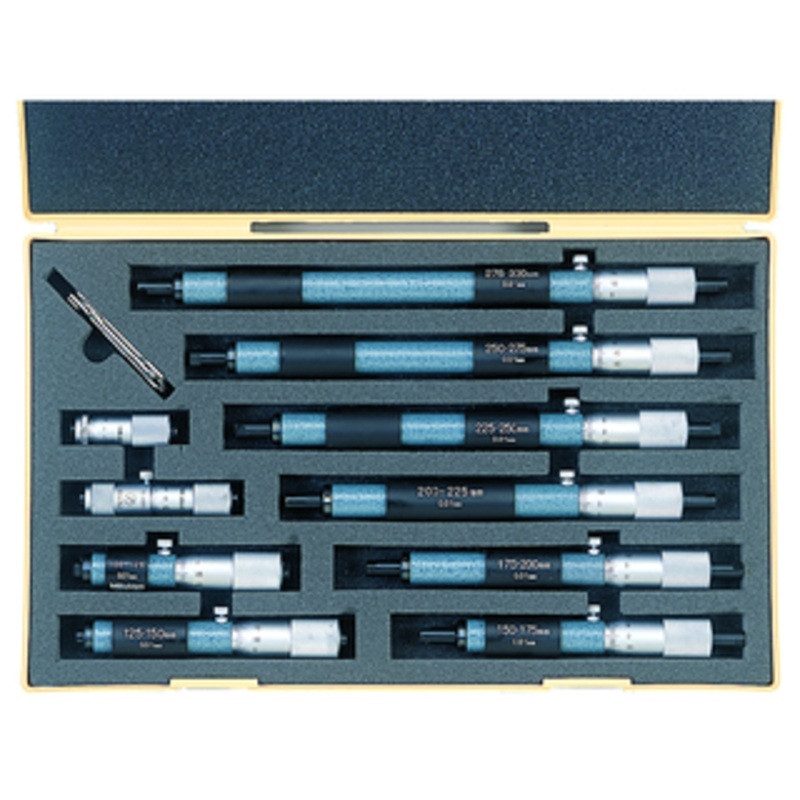 Mitutoyo Tubular Inside Micrometer 4pc Set, 2-6 – 133-903