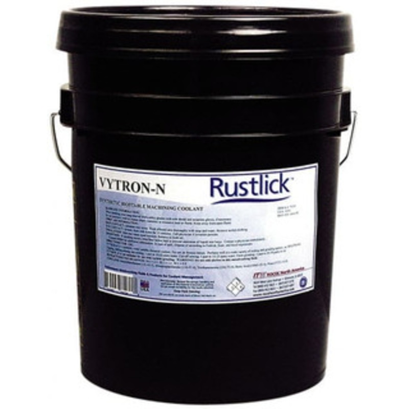 Rustlick Vytron-N 5 Gal Pail Cutting & Grinding Fluid Synthetic, For Use on Ferrous Metals & Titanium 75054 – 00269555