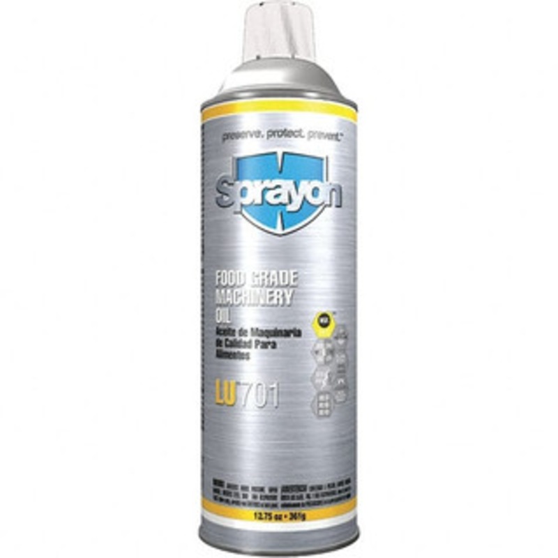 Sprayon 13.25 oz Aerosol Mineral Multi-Purpose Machine Oil -40 to 450F, Food Grade S00701000 – 80836315
