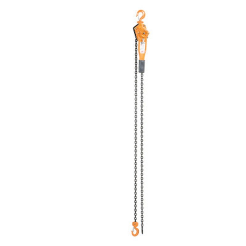 Steel Economy Lever Hoist 10 Ft. Chain Length, 1500 lb., Orange