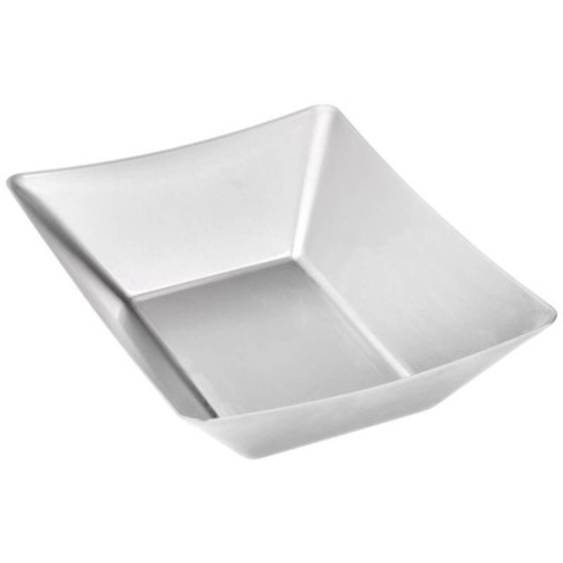Weighing Pan, Large, Stainless Steel, Flat Bottom