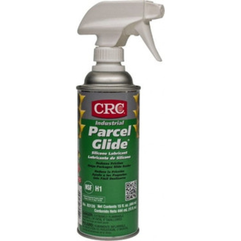 CRC 16 oz Trigger Spray Can Nondrying Film/Silicone Penetrant/Lubricant Clear & White, -40F to 400F, Food Grade 1003414 – 76670249