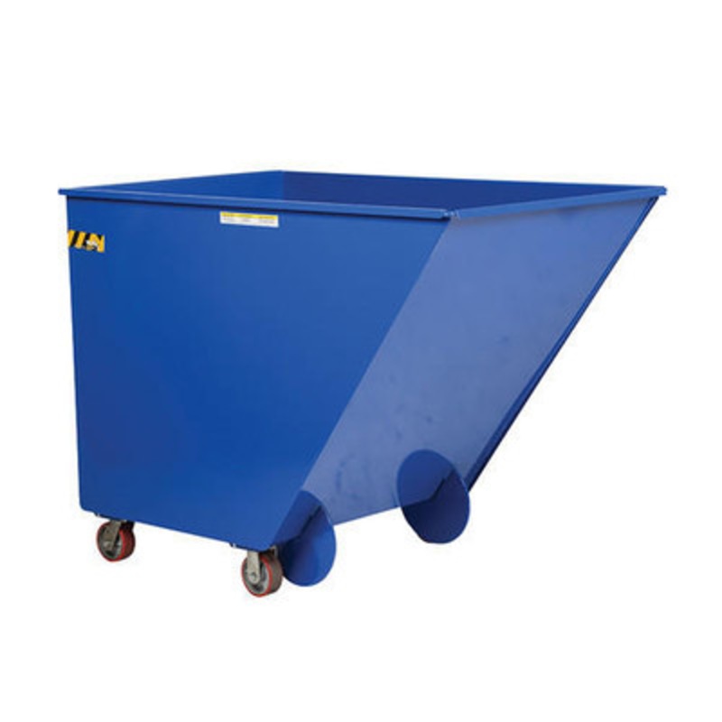 Steel Portable Dump Truck, 1-1/2 Cu Yd, 40 Cu Yd, 2,000 lb., Blue