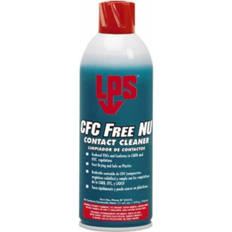 LPS Labs 11 Ounce Aerosol Contact Cleaner 0F Flash Point, Flammable, Food Grade, Plastic Safe 05416 – 33316217