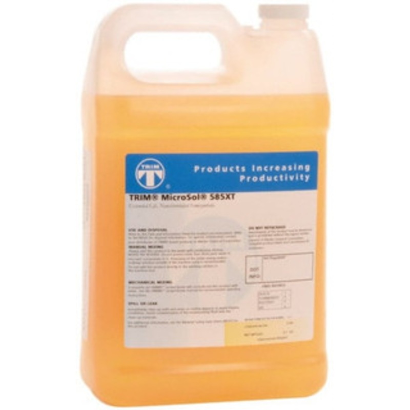 Master Fluid Solutions TRIM MicroSol 585XT 1 Gal Bottle Cutting & Grinding Fluid Semisynthetic, For Use on Copper, Iron, Steel, Titanium MS585XT/1 – 72761760