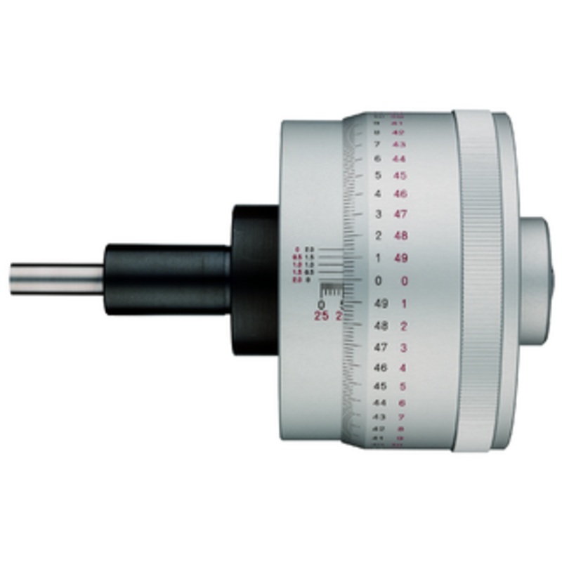 Mitutoyo Micrometer Head, Non-rotating Spindle, 0-1 – 153-302