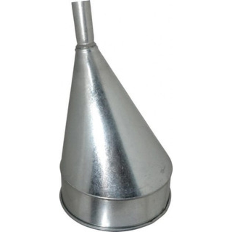 Plews Stant 8 Qt Capacity Steel Funnel 10 Mouth OD, 1-1/4 Tip OD, Straight Spout 1707307 – 63725626