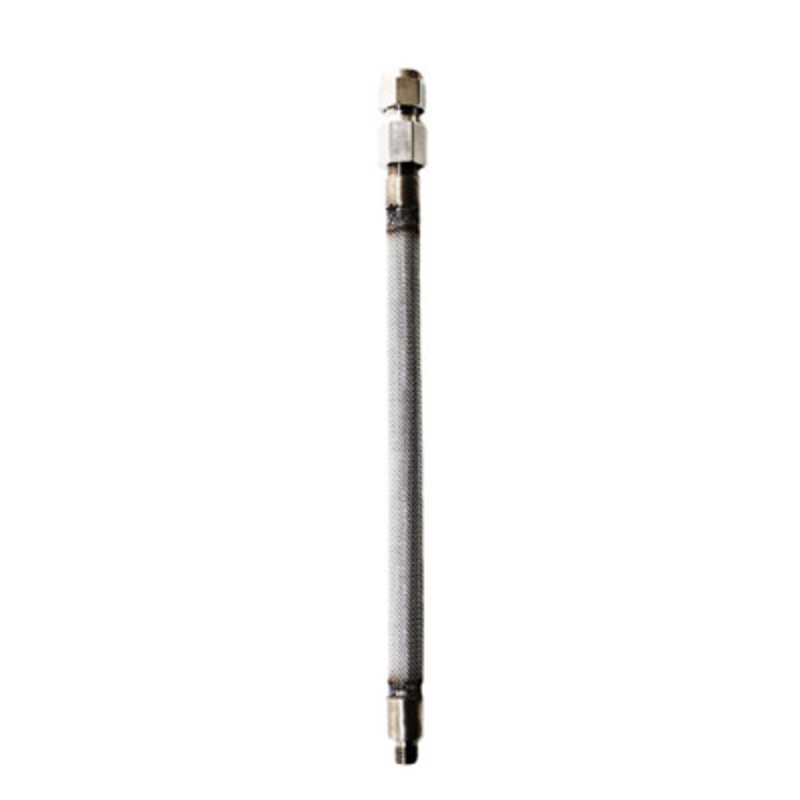12in Stainless Steel Implant with 1/4in Swagelok Fitting