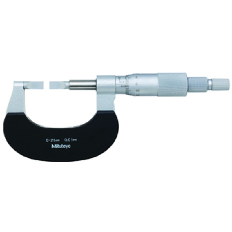 Mitutoyo Blade Micrometer, 0-25mm – 122-101