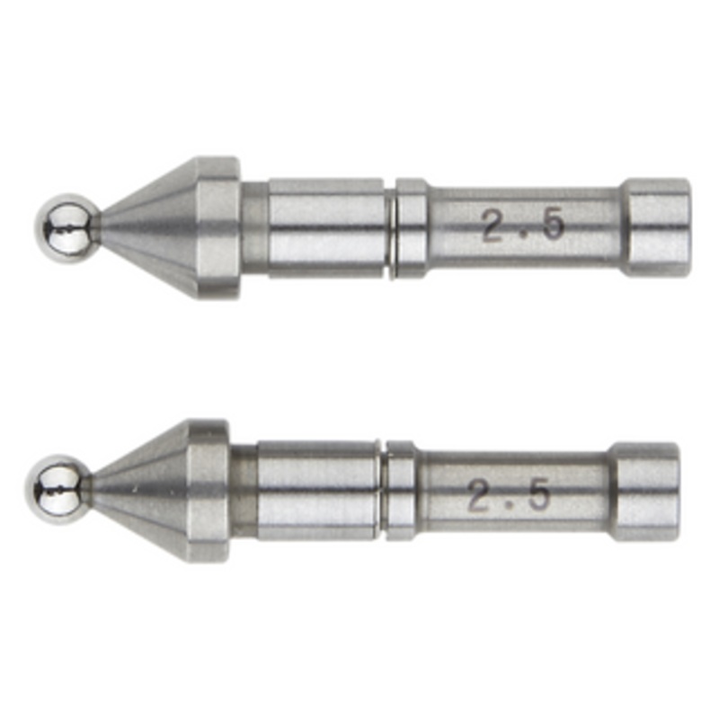 Mitutoyo Interchangeable Ball Anvil/Spindle Tip, 3.0mm – 124-807