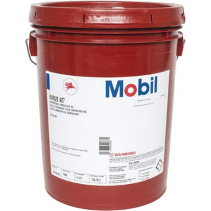 Mobil 5 Gal Pail, ISO 100, SAE 30, Air Compressor Oil 300, 104.6 Viscosity (cSt) at 40C, 11.6 Viscosity (cSt) at 100C 104848 – 60002375