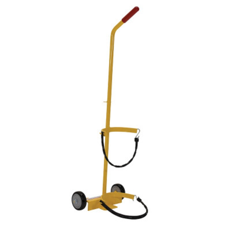 Steel Fire Extinguisher Carrier, 100 lb., Yellow